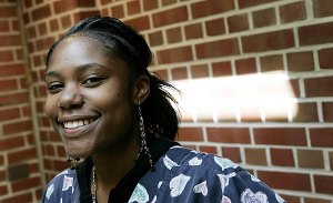  Joya Mosley, 23, plans to return to Cuba to pursue a medical degree  through a free program offered by the nations government.  Photo/Tom Lynn